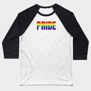 Rainbow Pride Baseball T-Shirt